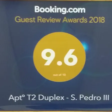 Apartment Aptº T2 Duplex - S. Pedro Iii *